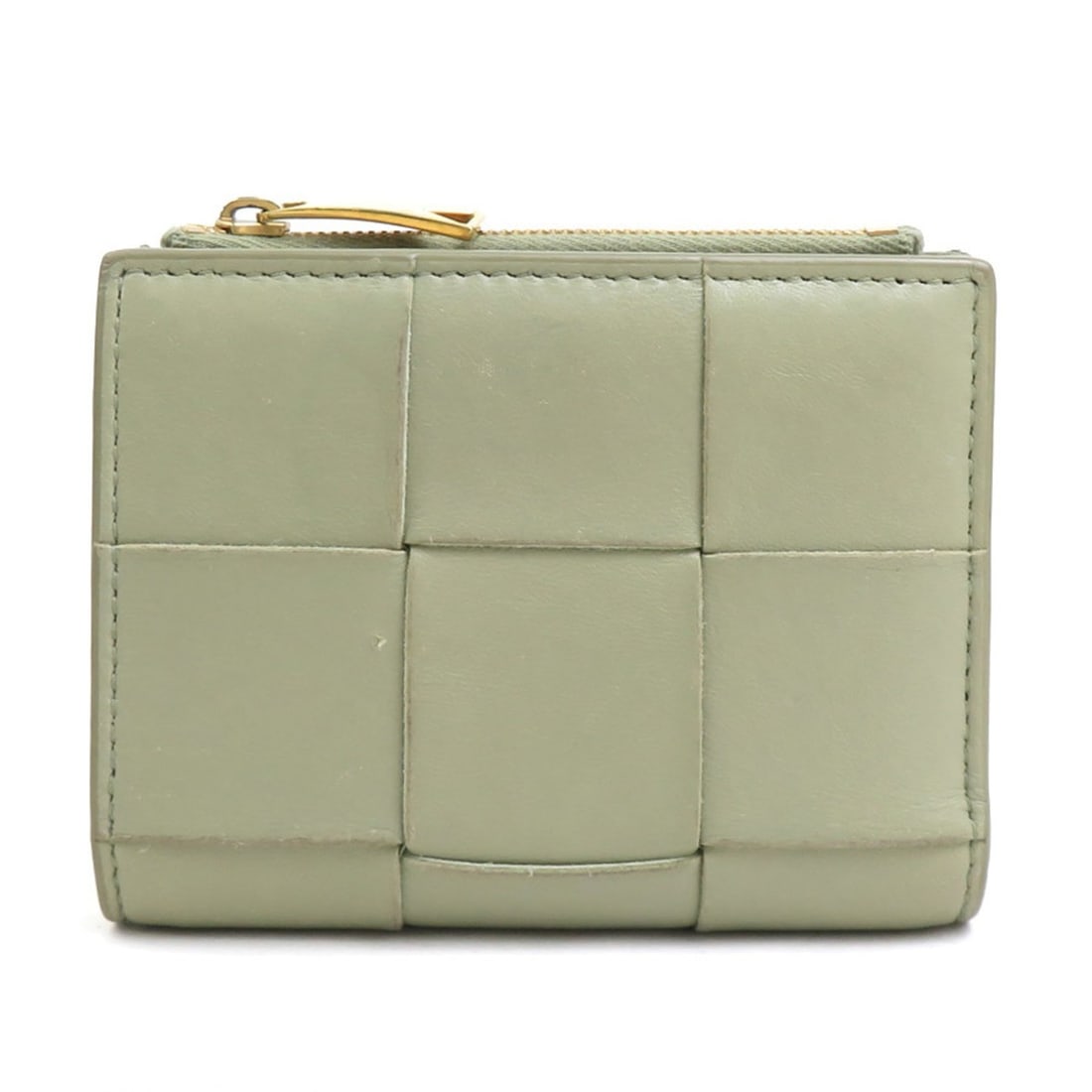 Bottega Veneta Cassette Leather Bi-fold Wallet, Green, Unisex, r10978k (1 of 12)