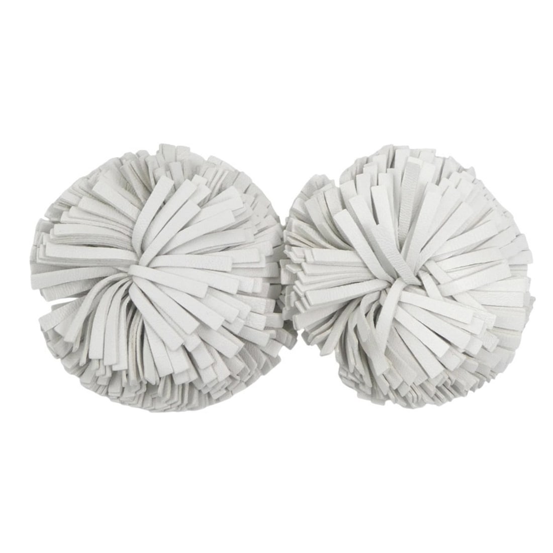 Bottega Veneta Women's Leather/925 Silver Ivory Earrings (r10970a) (1 of 10)