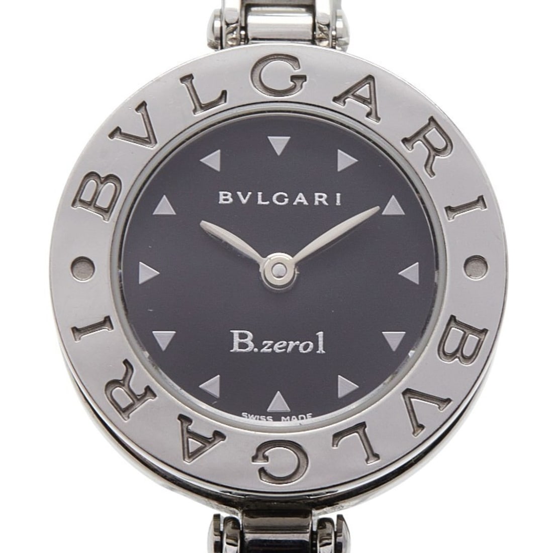 BVLGARI B.zero1 Watch BZ22S Swiss Quartz Black Dial Stainless Steel Women's (1 of 13)
