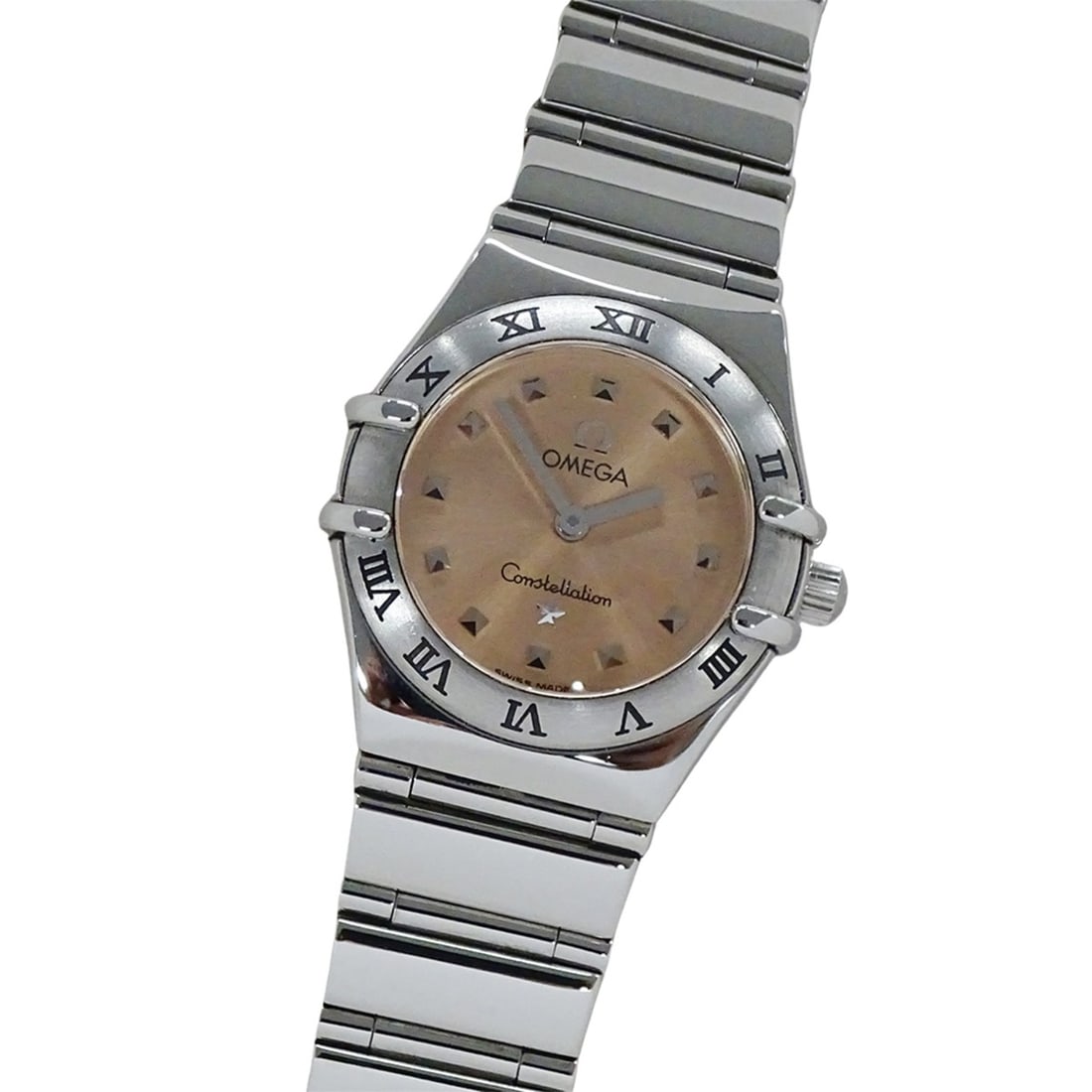 OMEGA Constellation Mini My Choice 1561.61 Women's Quartz Watch, Stainless Steel, Silver, Pink,: --- Catalog ---Category: SizeWrist Size: 16.5cm / 6.49''Case Diameter: 23mm / 0.91''Category: DesignType: WristwatchGender: WomenColor (Dial): PinkMaterial (Band): Stainless steelMaterial (Case): Stai