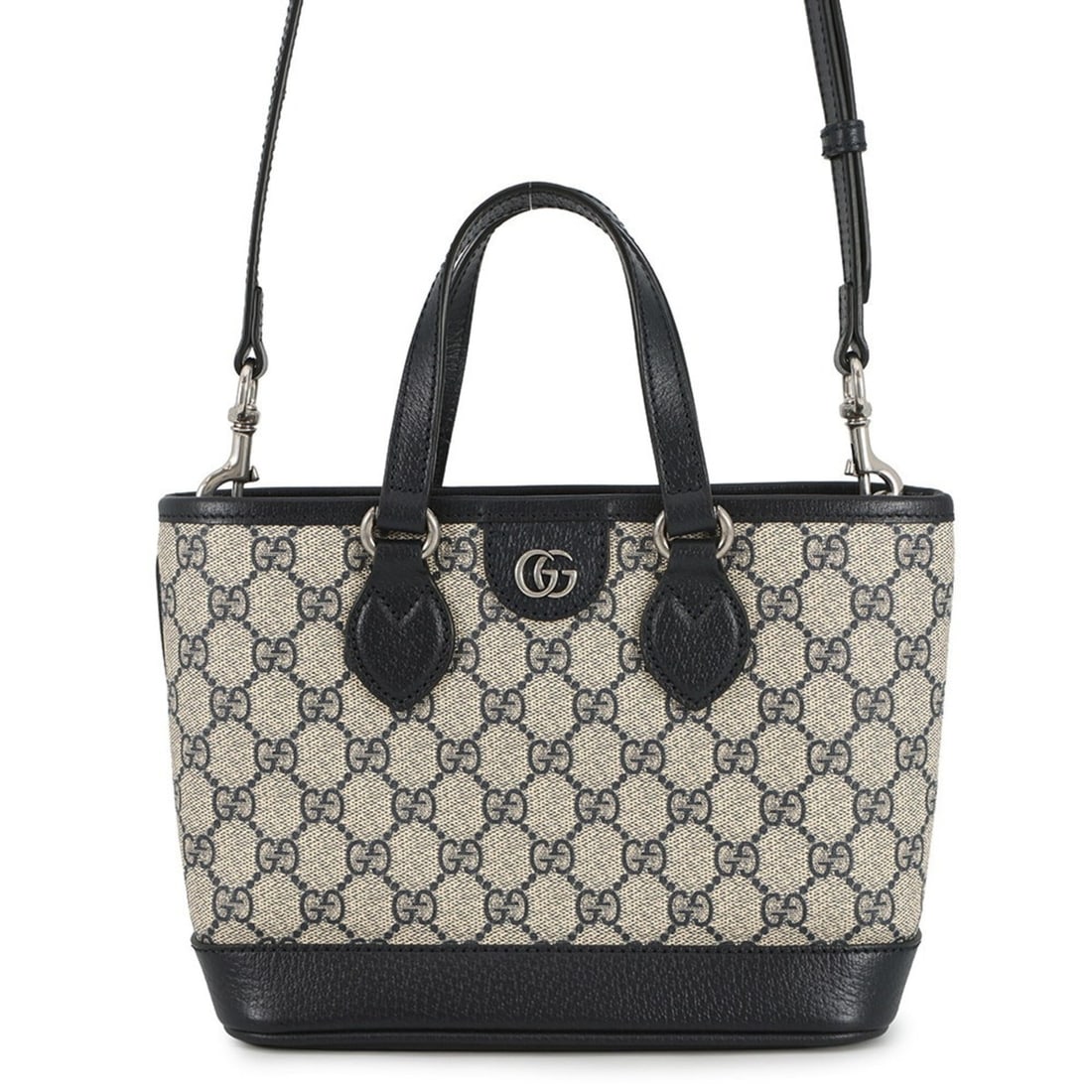 Gucci Double G Offdia Mini Tote Bag in GG Supreme Leather (811716) - 2-Way (1 of 19)