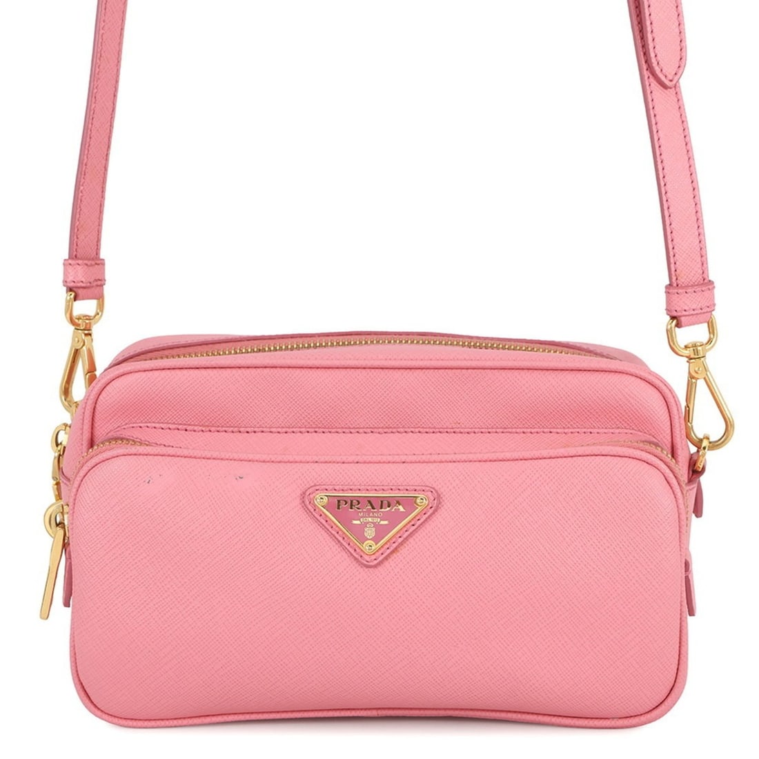 Prada Triangle Shoulder Bag in Saffiano Leather BT1010 PRADA (1 of 17)