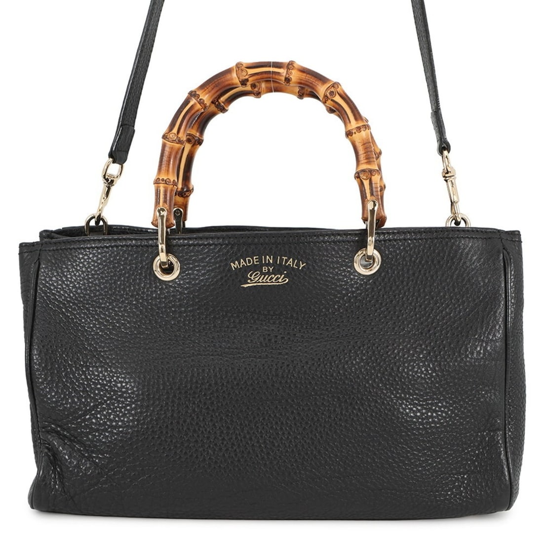 Gucci Bamboo Shopper Medium Tote Handbag 323660 GUCCI Shoulder Bag Black: --- Catalog ---Category: SizeWeight: 1kg / 2.2lb.Size (HxWxD): 21cm x 33cm x 15cm / 8.26'' x 12.99'' x 5.9''Strap Length: 99cm - 109cm / 38.97'' - 42.91''Category: DesignType: Handbag, Shoulder bagCol