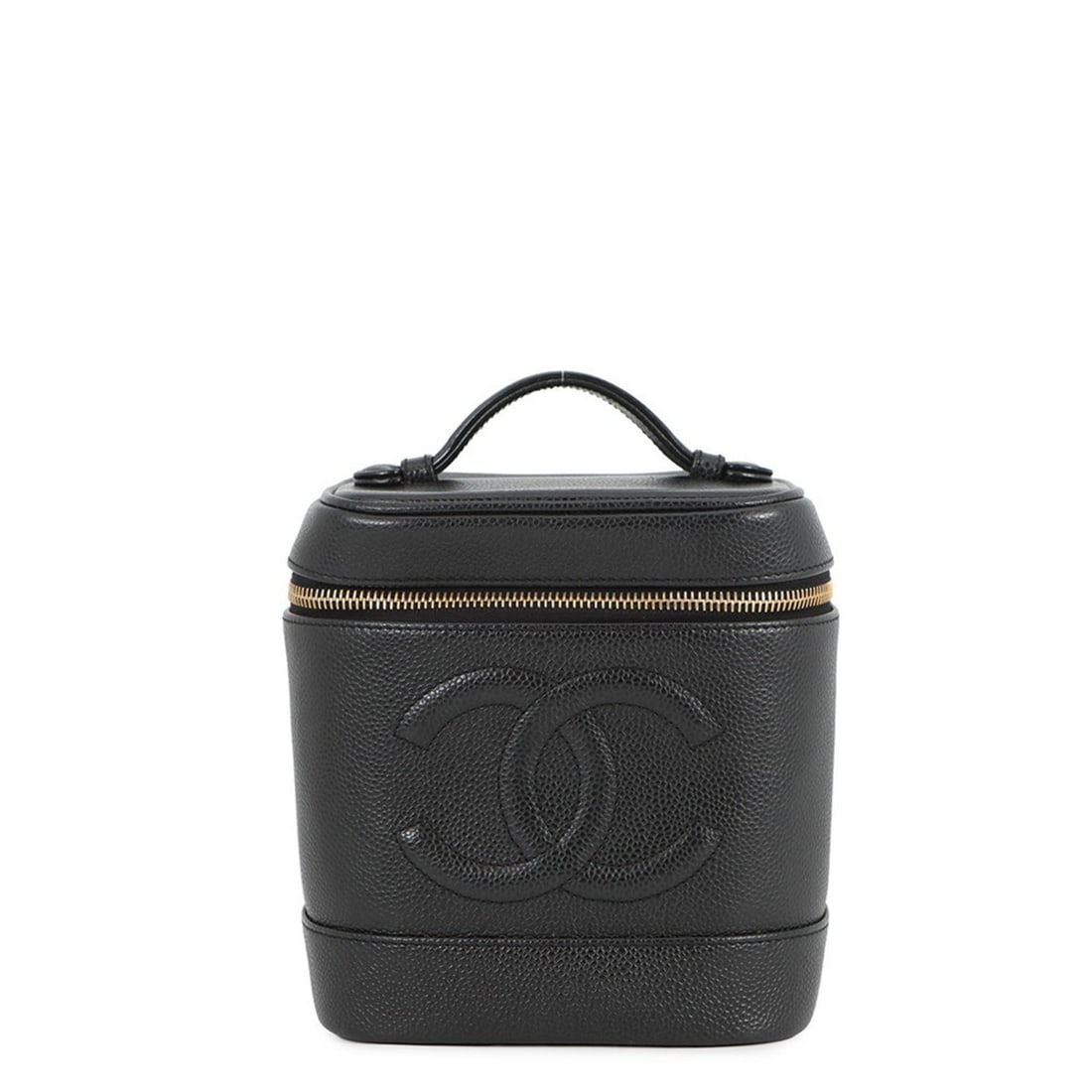Chanel Vanity Bag with Coco Mark and Caviar Skin A01998, Black (1 of 14)