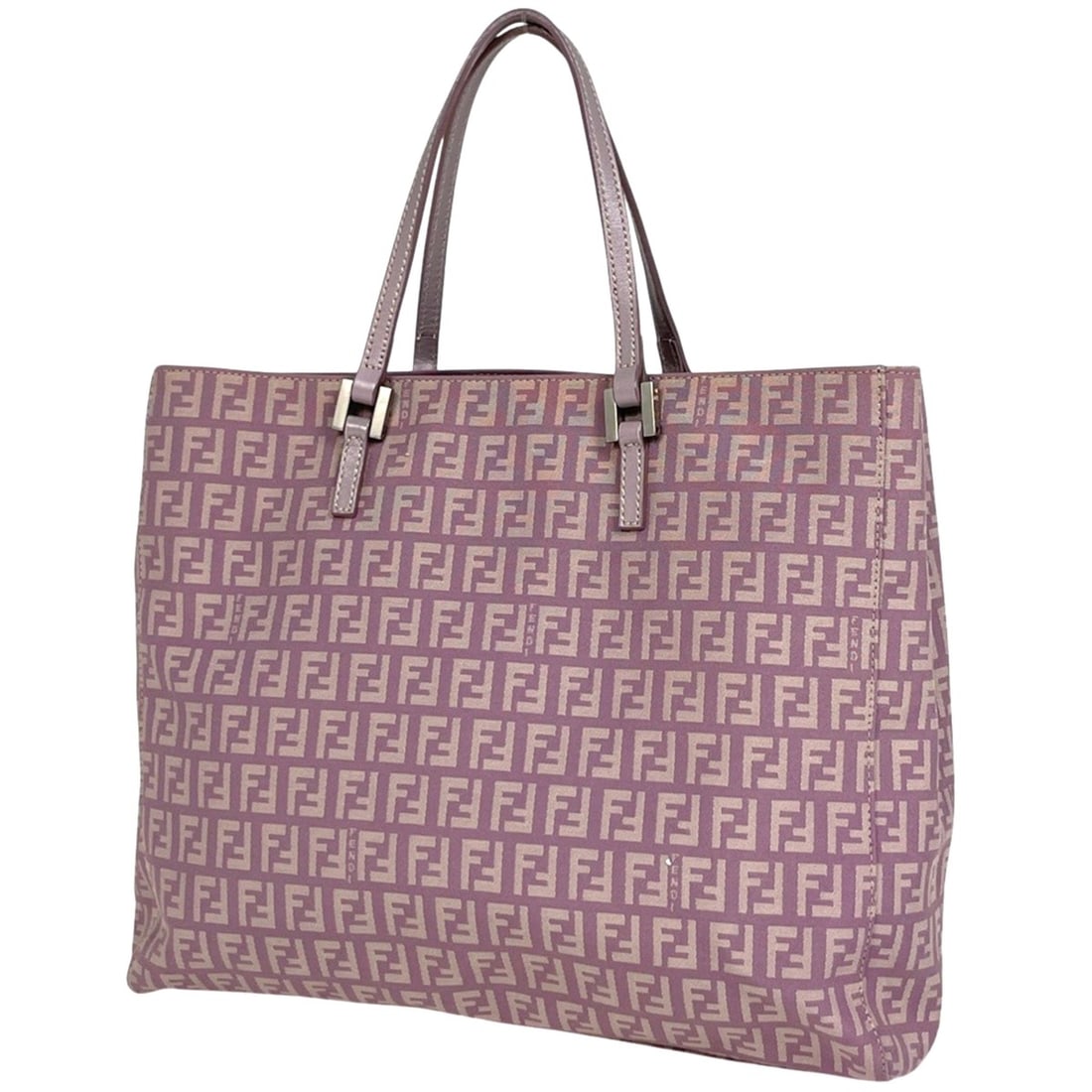 Fendi Zucchino Print Tote Bag, Logo Handbag, Canvas, Purple, 8BH073, Women's: --- Catalog ---Category: SizeSize (HxWxD): 26cm x 30cm x 9cm / 10.23'' x 11.81'' x 3.54''Category: DesignType: Handbag, Tote bagColor: PurpleGender: WomenMaterial: Zucchino Category: GeneralLine: Zucc