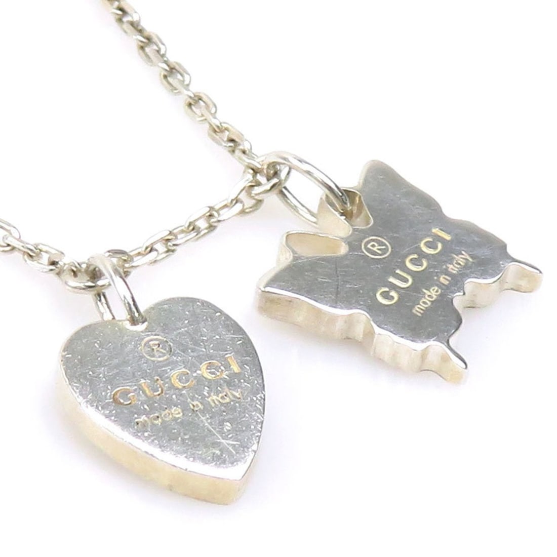 Gucci necklace in 925 silver for women, r10975a (1 of 15)