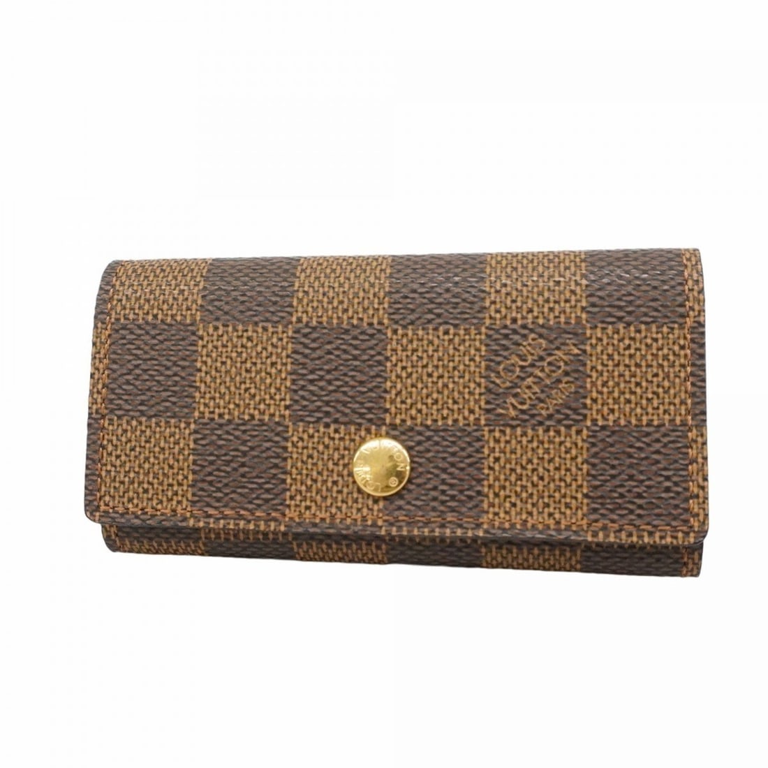 Louis Vuitton Damier Multicle 4 Key Case N62631 Ebene Women's P2203349: --- Catalog ---Category: DesignType: KeycaseColor: EbeneGender: WomenCategory: GeneralMPN: N62631Brand: Louis VuittonCategory: Physical PropertiesSize (HxWxD): 5.5cm x 10.5cm x 2cm / 2.16'' x 4.13'' x