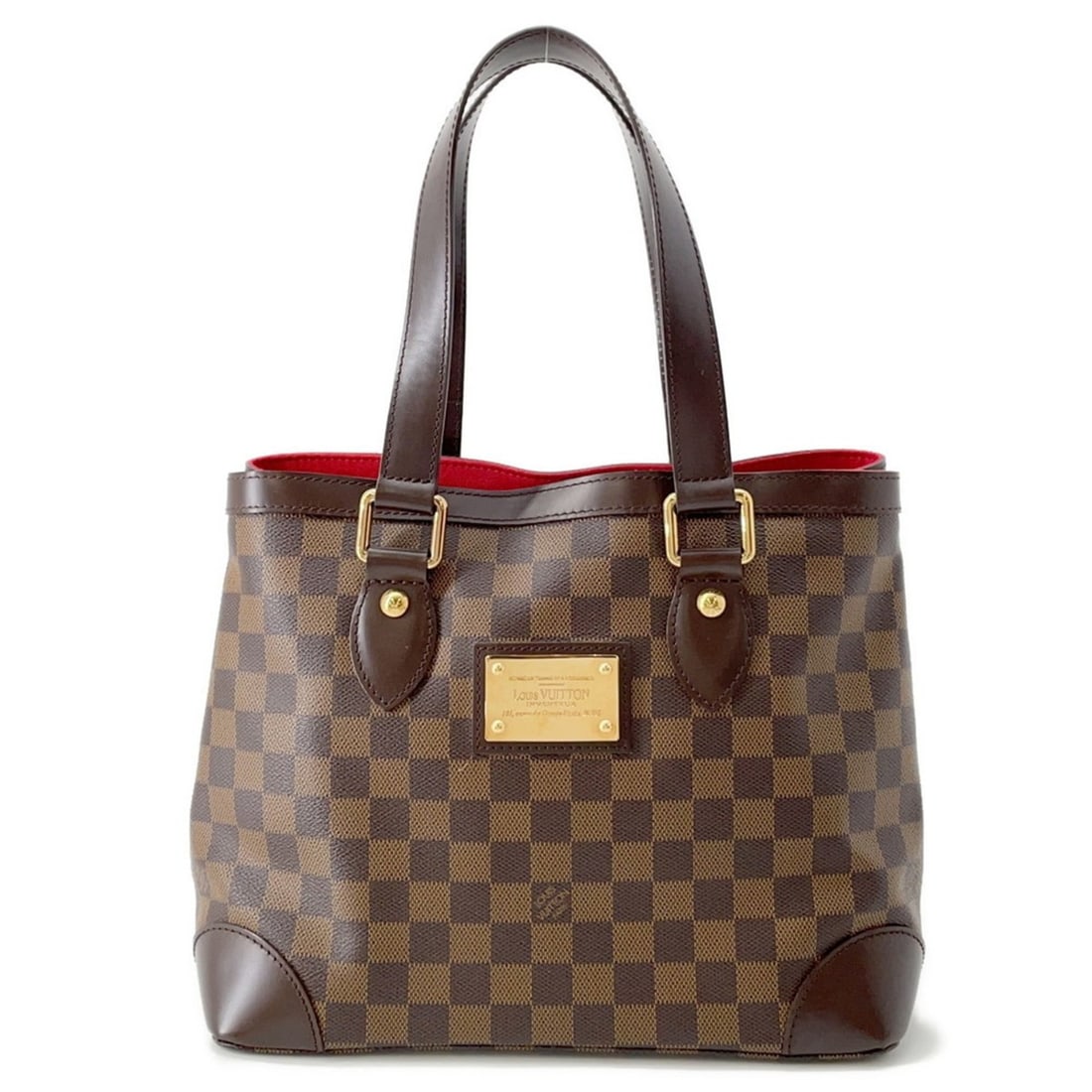 Louis Vuitton Damier Ebene Hampstead PM Tote Bag N51205 LOUIS VUITTON Shoulder (1 of 17)