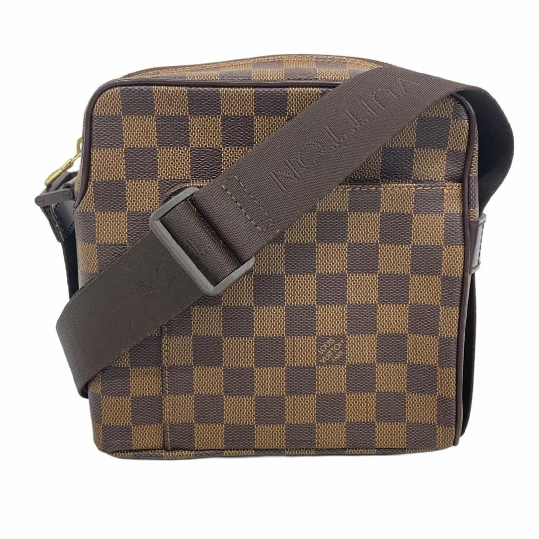 Louis Vuitton Damier Olaf PM Shoulder Bag N41442 Ebene for Women: --- Catalog ---Category: SizeSize (HxWxD): 20cm x 20cm x 7cm / 7.87'' x 7.87'' x 2.75''Category: DesignType: Shoulder bagColor: EbeneGender: WomenCategory: GeneralMPN: N41442Brand: Louis Vuitton--- It