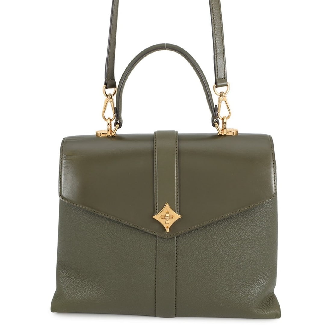 Louis Vuitton Shoulder Bag in Calfskin Leather Rose des Vents MM M53819 LOUIS VUITTON 2-Way Handbag: --- Catalog ---Category: SizeSize (HxWxD): 23.5cm x 30cm x 12cm / 9.25'' x 11.81'' x 4.72''Category: DesignType: Handbag, Shoulder bagColor: Khaki, RoseGender: WomenMaterial: Exotic leather Category: