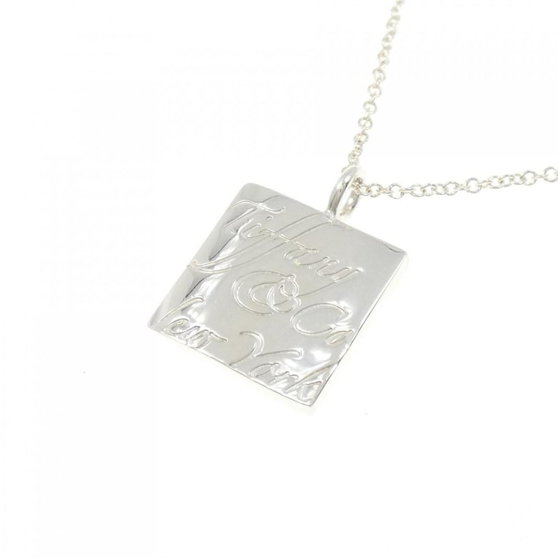 Tiffany Notes Square Necklace - 3