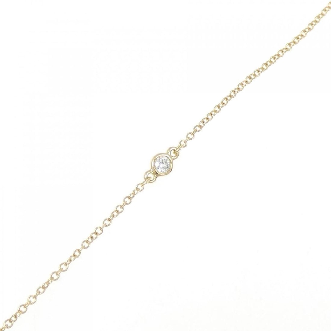 Tiffany By the Yard Bracelet: --- Catalog ---Category: SizeLength: 17.5cm / 6.88''Category: DesignType: Charm braceletStone: DiamondGender: WomenMaterial: Yellow gold (18K)Category: GeneralBrand: Tiffany--- Item List ---Section: