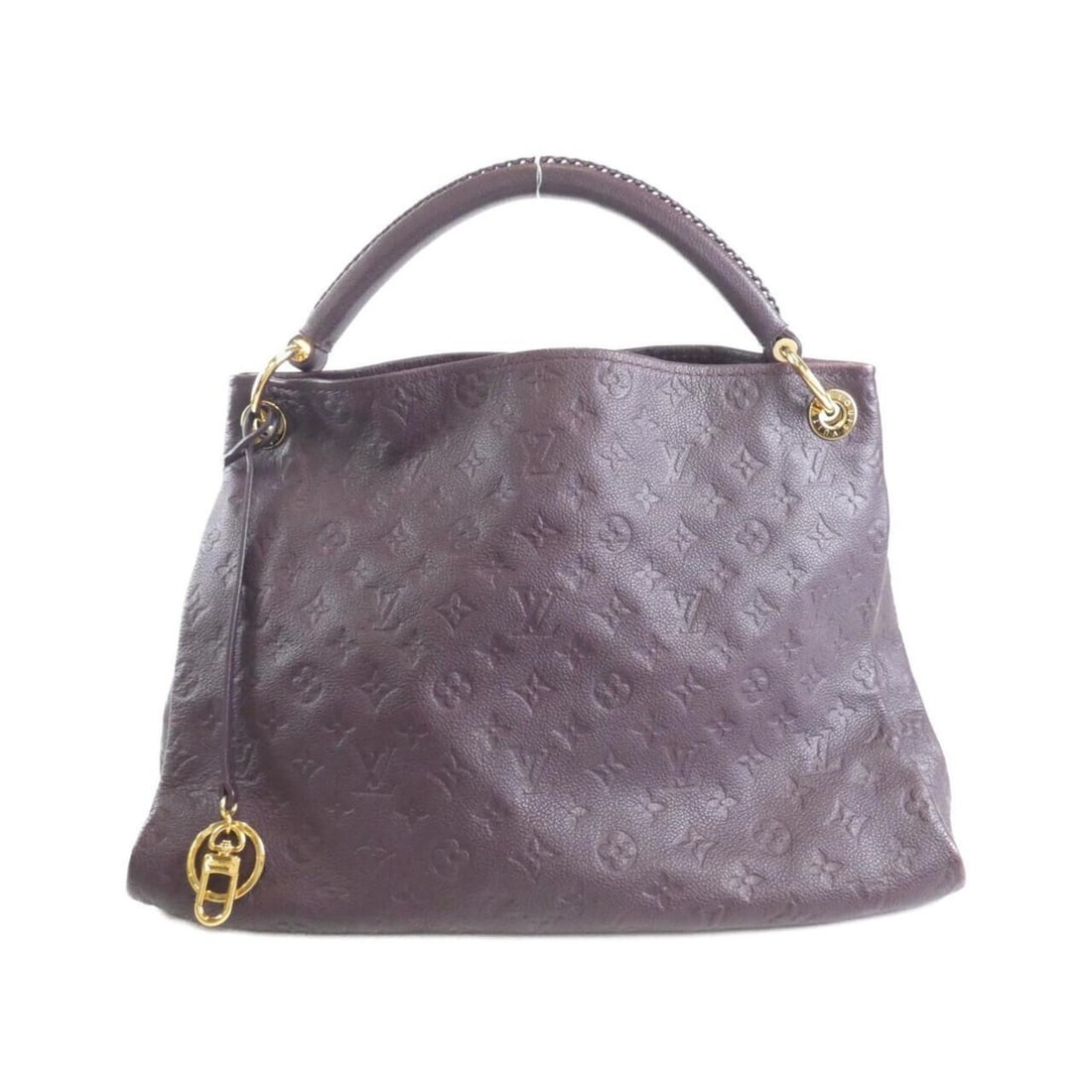 Louis Vuitton Monogram Empreinte Artsy MM M93828 Shoulder Bag: --- Catalog ---Category: SizeSize (HxWxD): 30cm x 40cm x 18cm / 11.81'' x 15.74'' x 7.08''Category: DesignType: Shoulder bagColor: Leopard, PurpleGender: WomenMaterial: Leather Leather/Fur Type: