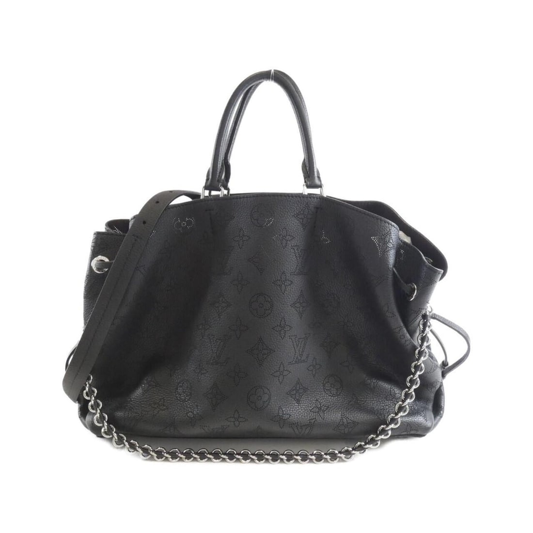 Louis Vuitton Mahina Bella Tote M59200 Handbag: --- Catalog ---Category: SizeSize (HxWxD): 23cm x 32cm x 14cm / 9.05'' x 12.59'' x 5.51''Category: DesignType: HandbagColor: BlackGender: WomenMaterial: Leather Leather/Fur Type: CalfskinCategory: