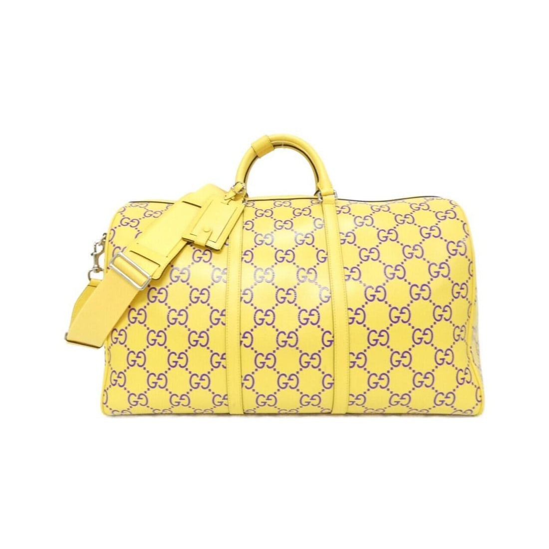 Gucci 725129 AABR4 Boston Bag: --- Catalog ---Category: SizeSize (HxWxD): 31cm x 53cm x 28cm / 12.2'' x 20.86'' x 11.02''Category: DesignType: Boston bagColor: YellowGender: Men,WomenCategory: GeneralMPN: 725129 AABR4Brand: