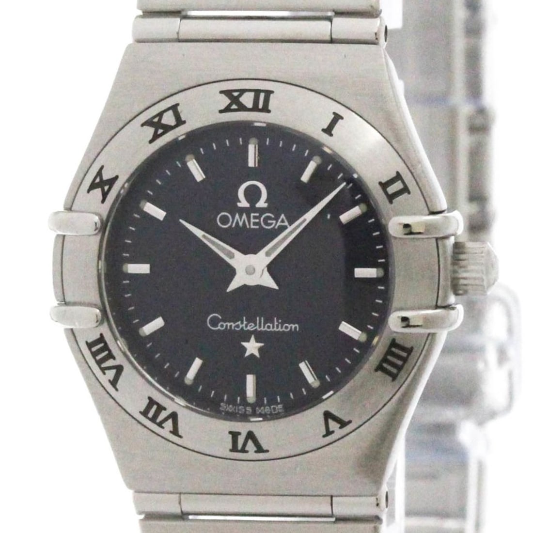 OMEGA Constellation Steel Quartz Ladies Watch 1562.40 Polished: --- Catalog ---Category: SizeCase Diameter: 22mm / 0.87''Category: DesignType: WristwatchStyle: Dress/FormalGender: WomenColor (Dial): GrayMaterial (Band): Stainless steelMaterial (Case): Stainless