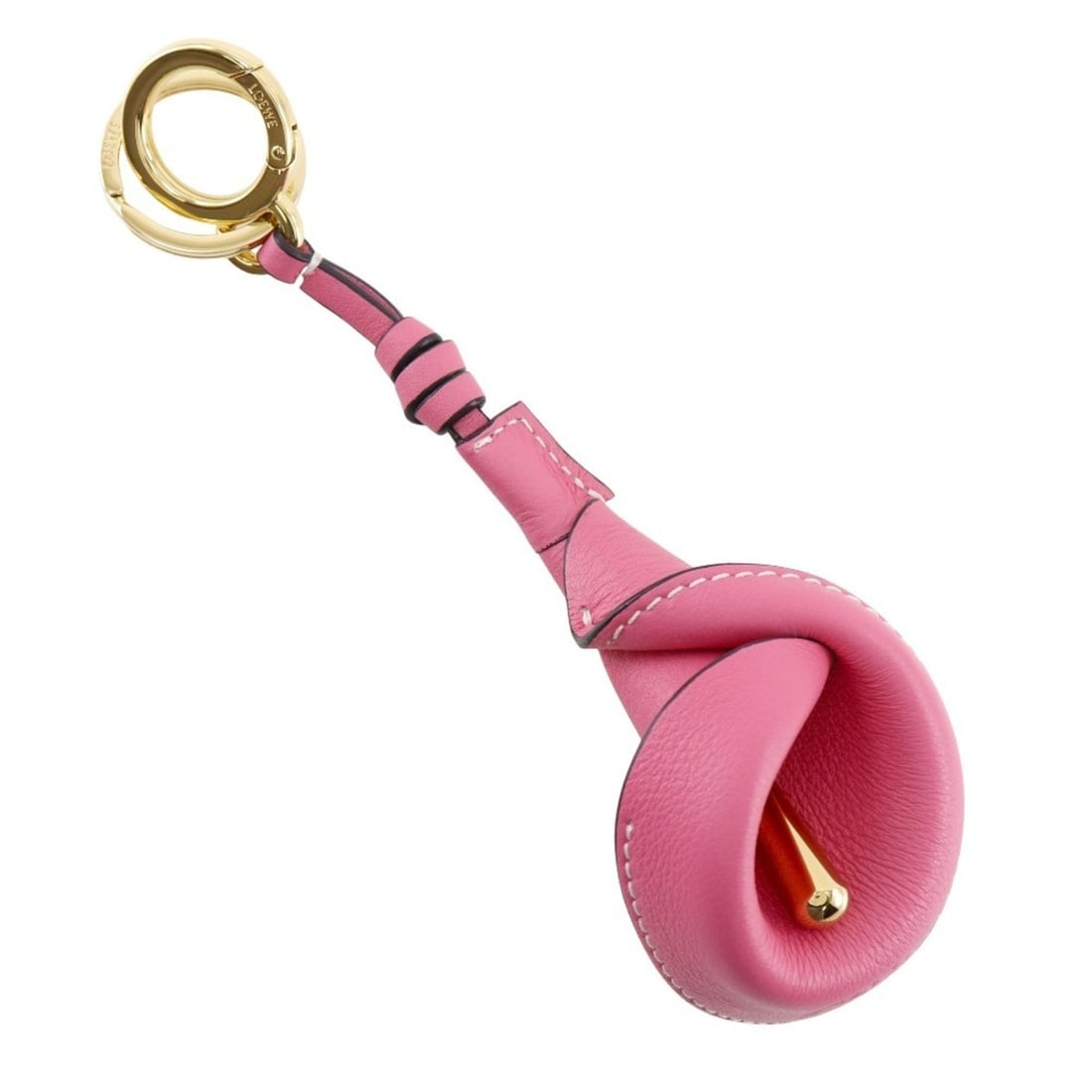 LOEWE Calla Lily Charm Motif Leather Pink Women's: --- Catalog ---Category: SizeSize (HxWxD): 170.00mm x 5.00mm / 6.69'' x 0.20''Category: DesignType: Handbag charmColor: PinkGender: WomenMaterial: LeatherCategory: GeneralBrand: Loewe--- Item List ---