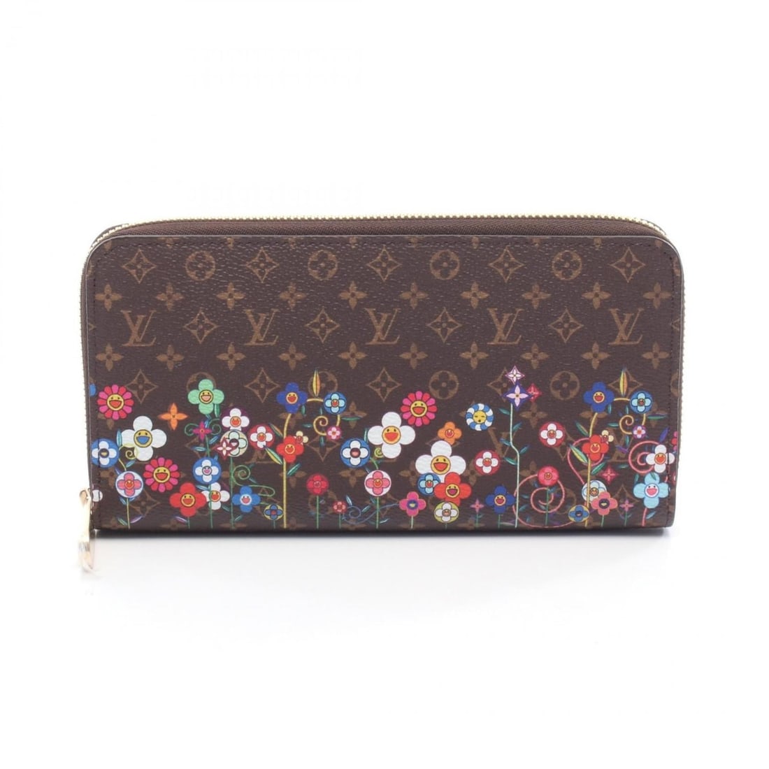 Louis Vuitton LV x TM Zippy Wallet, Round Long Canvas Monogram, Women's, Brown, M14162: --- Catalog ---Category: SizeSize (HxWxD): 10cm x 19.5cm x 2.5cm / 3.93'' x 7.67'' x 0.98''Category: DesignType: Long wallet (bi-fold)Color: BrownGender: WomenMaterial: Canvas , PVC , Monogram Categor