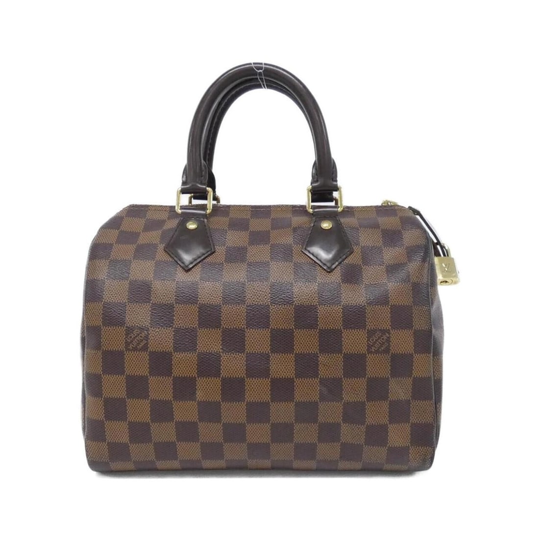 Louis Vuitton Damier Speedy 25cm Boston Bag N41365: --- Catalog ---Category: SizeWeight: 330g / 11.64oz.Size (HxWxD): 19cm x 25cm x 16cm / 7.48'' x 9.84'' x 6.29''Handle Length: 29cm / 11.41''Category: DesignType: Boston bagColor: EbeneGender: