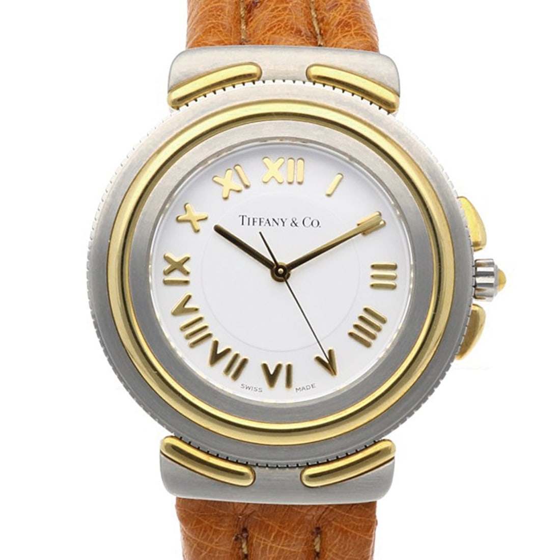 Pre-owned Tiffany & Co. Intaglio Watch, Stainless Steel M0820 Quartz Men's TIFFANY (1 of 14)