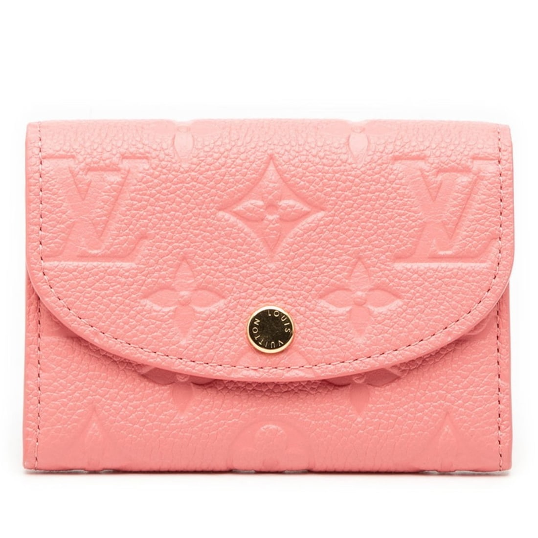 Louis Vuitton Monogram Empreinte Porte Monnaie Rosari Bifold Wallet M25808 Eugenie Pink Leather (1 of 20)