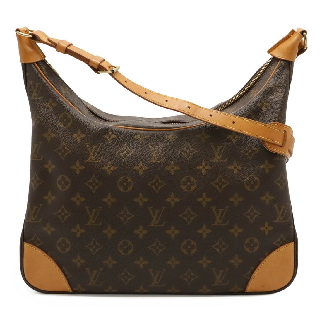 LOUIS VUITTON Monogram Boulogne 35 Shoulder Bag M51260 (1 of 10)