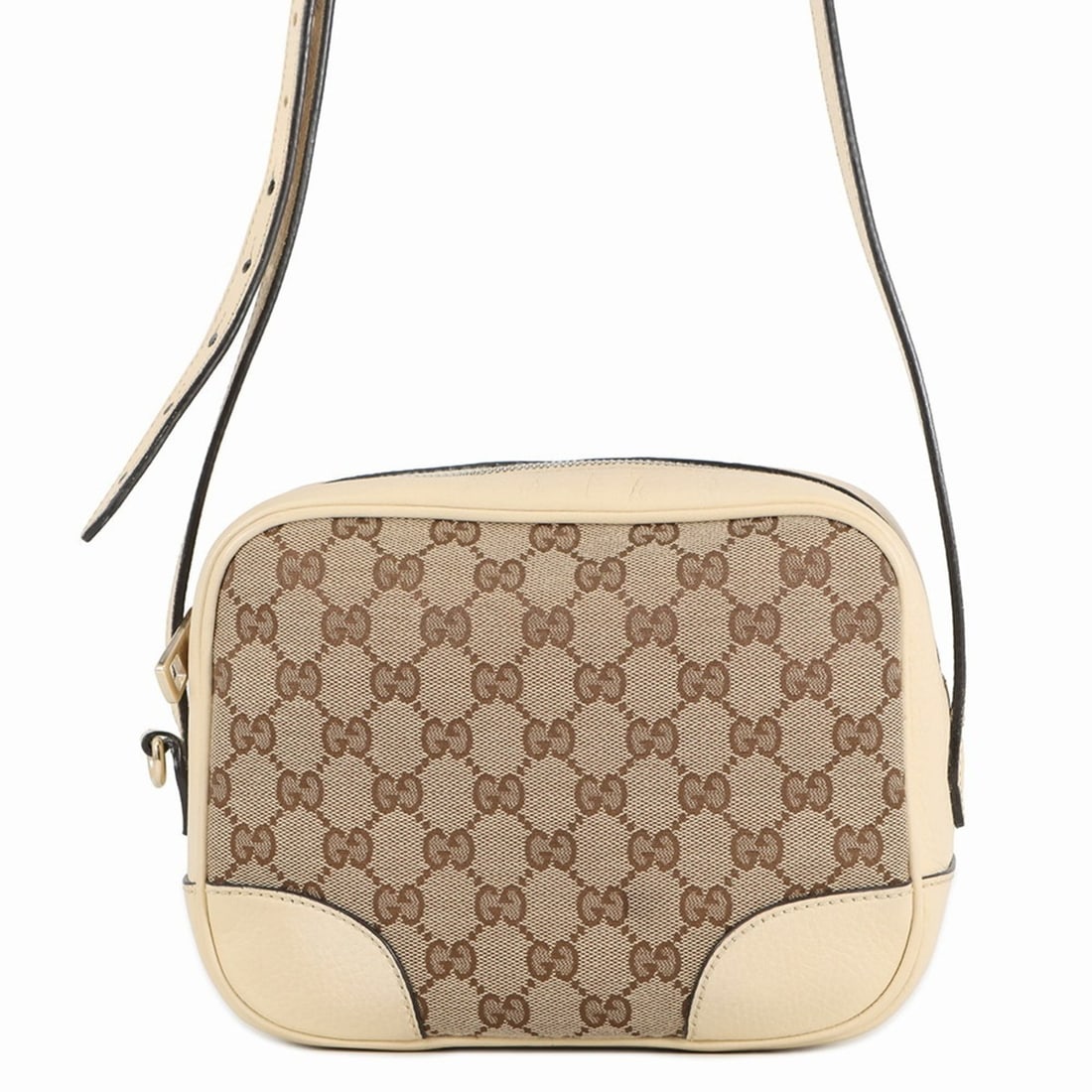 Gucci Shoulder Bag GG Canvas/Leather 449413 GUCCI (1 of 15)