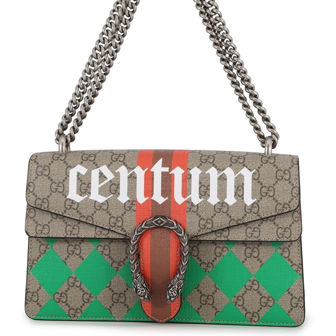 Gucci Dionysus Small Chain Shoulder Bag 400249 GUCCI: --- Catalog ---Category: SizeWeight: 910g / 2lb.Size (HxWxD): 16.5cm x 28cm x 5.5cm / 6.49'' x 11.02'' x 2.16''Strap Length: 50cm - 78cm / 19.68'' - 30.7''Category: DesignType: Shoulder bagColor: Beig