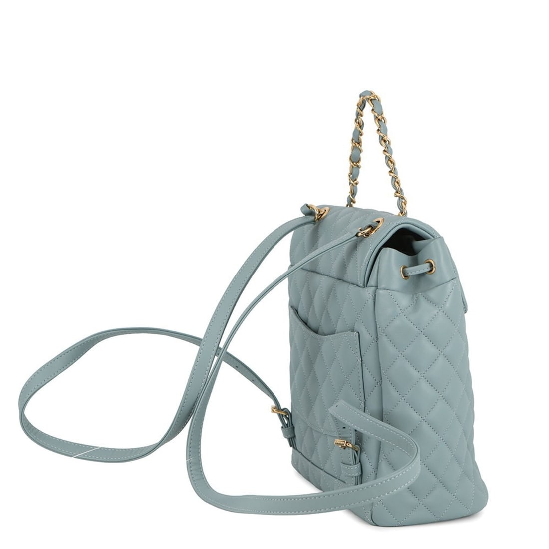 CHANEL Coco Mark Matelasse Lambskin Backpack A69964 Bag - 2