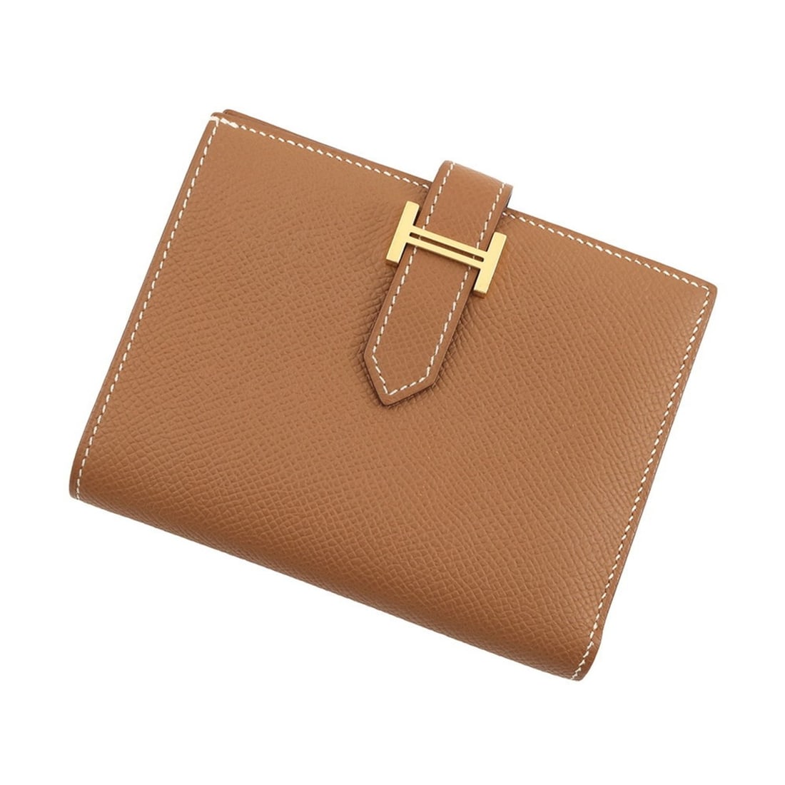 Hermès Bi-fold Wallet Bearn Compact Gold/Epson Y Stamp HERMES (1 of 15)