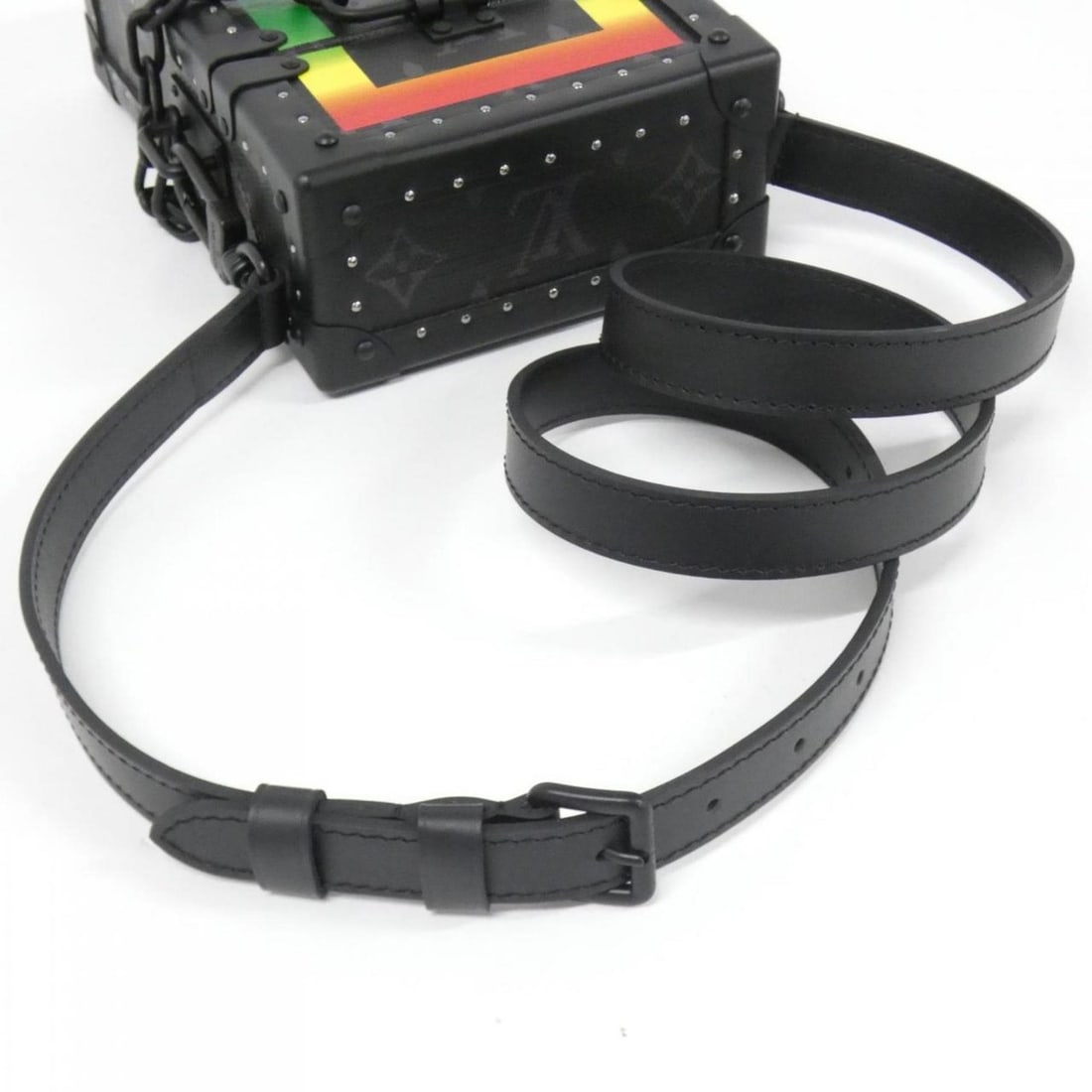 Louis Vuitton Monogram Eclipse Rainbow Trunk Case M20186 Shoulder Bag - 5