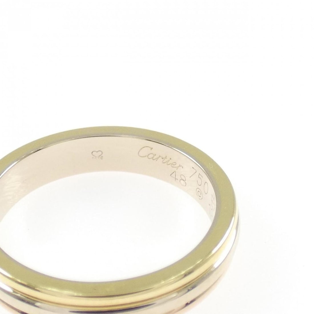 Cartier Three-Gold Wedding Ring - 3