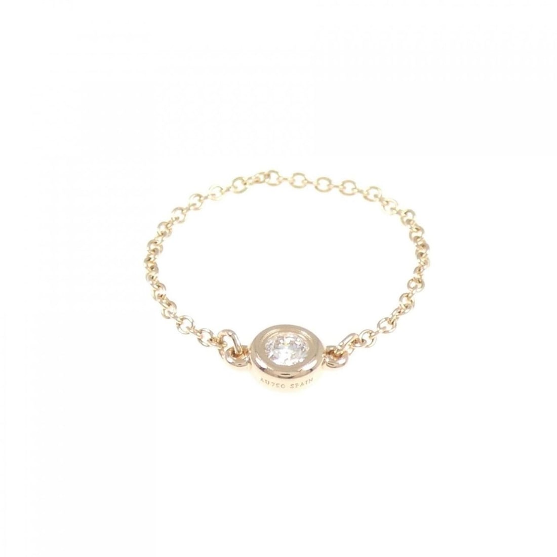 Tiffany By the Yard Ring: --- Catalog ---Category: SizeJP Size: 11.0US Size: 6Category: DesignType: Band ringStone: DiamondGender: WomenMaterial: Pink gold (18K)Category: GeneralMPN: 60143185Brand: Tiffany--- Item List