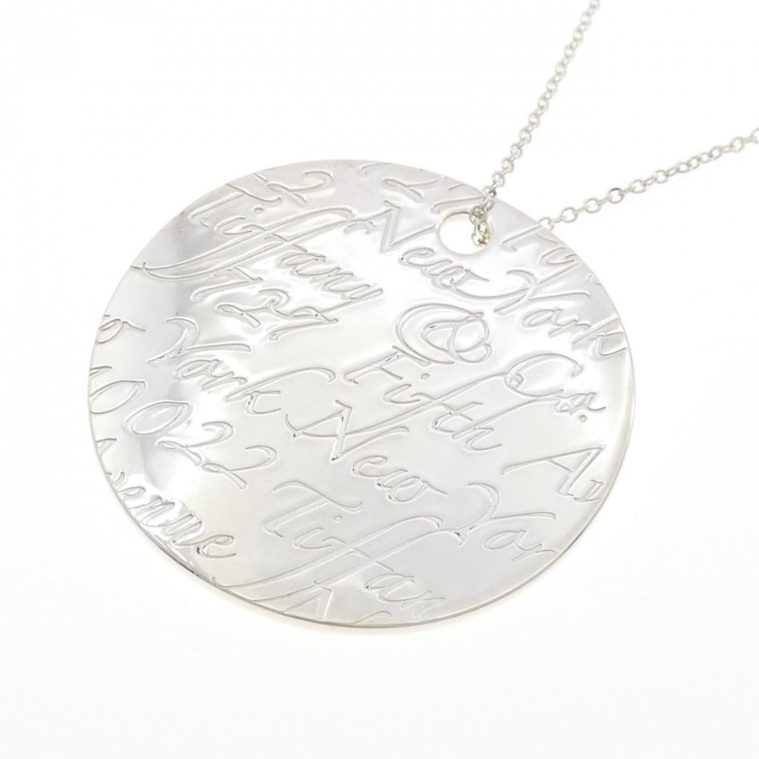 Tiffany Notes Round Large Necklace - 3
