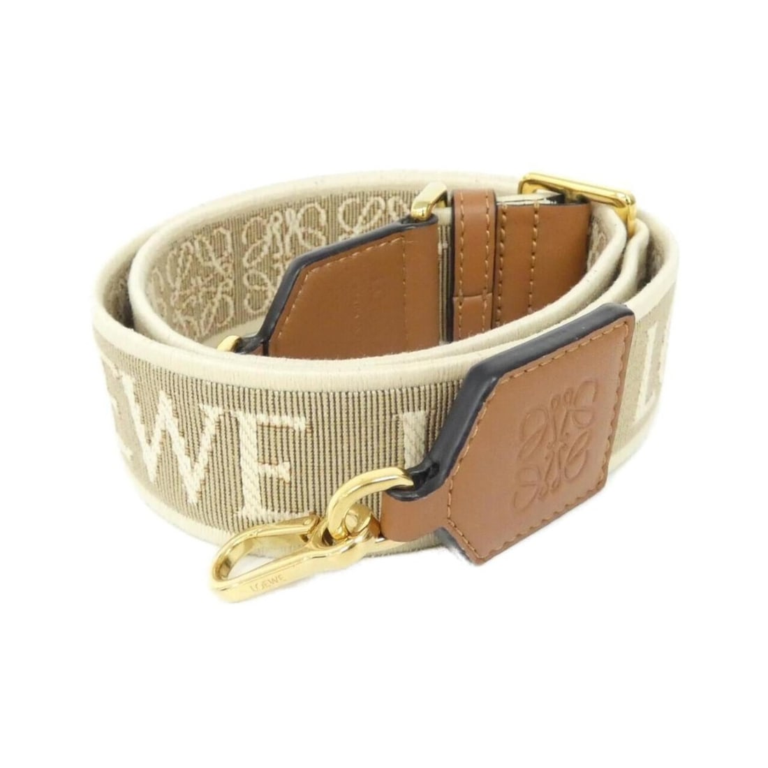Loewe C073T87X01 Strap: --- Catalog ---Category: SizeHandle/Strap Length: 105cm / 41.33''Category: DesignType: StrapColor: BrownGender: Women,MenMaterial: Canvas, LeatherLeather/Fur Type: CalfskinCategory: GeneralMPN: