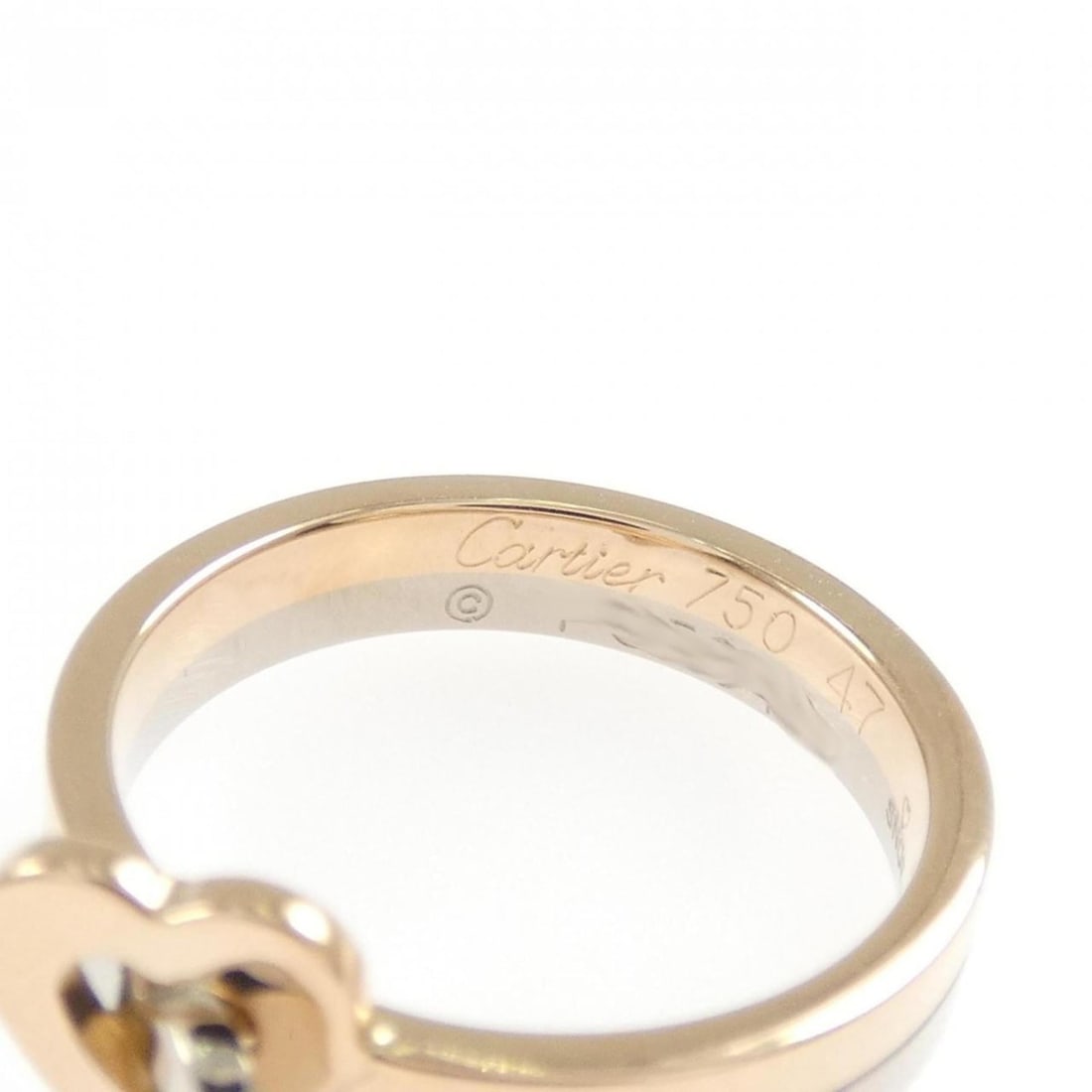 Cartier 2 Heart Ring - 4