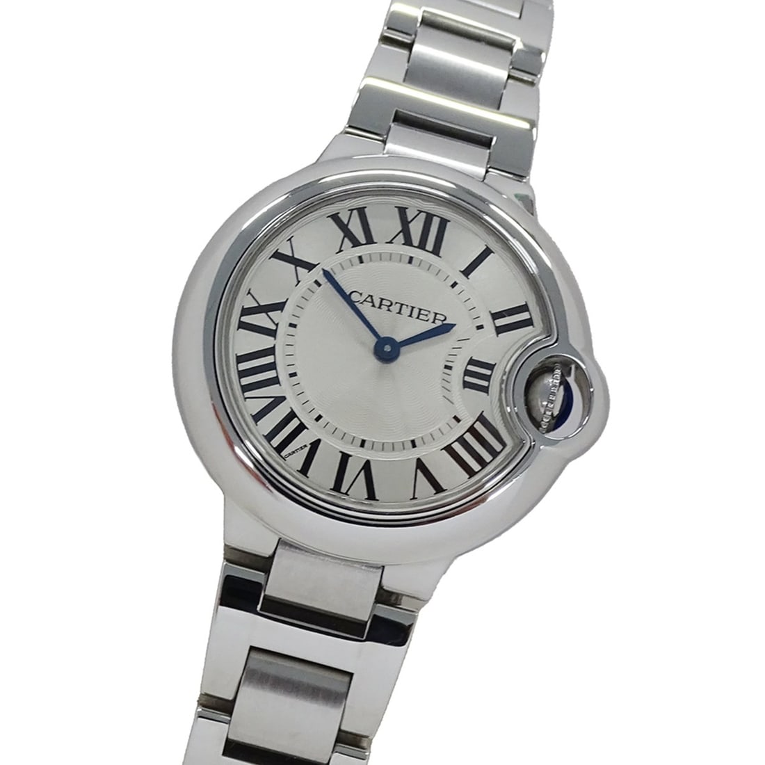 Cartier Ballon Bleu 33mm Quartz Watch for Boys, Stainless Steel, Silver, Round, W6920084, Overhauled: --- Catalog ---Category: SizeWrist Size: 16.5cm / 6.49''Case Diameter: 33mm / 1.3''Category: DesignType: WristwatchGender: BoysColor (Dial): SilverMaterial (Band): Stainless steelMaterial (Case): Stai