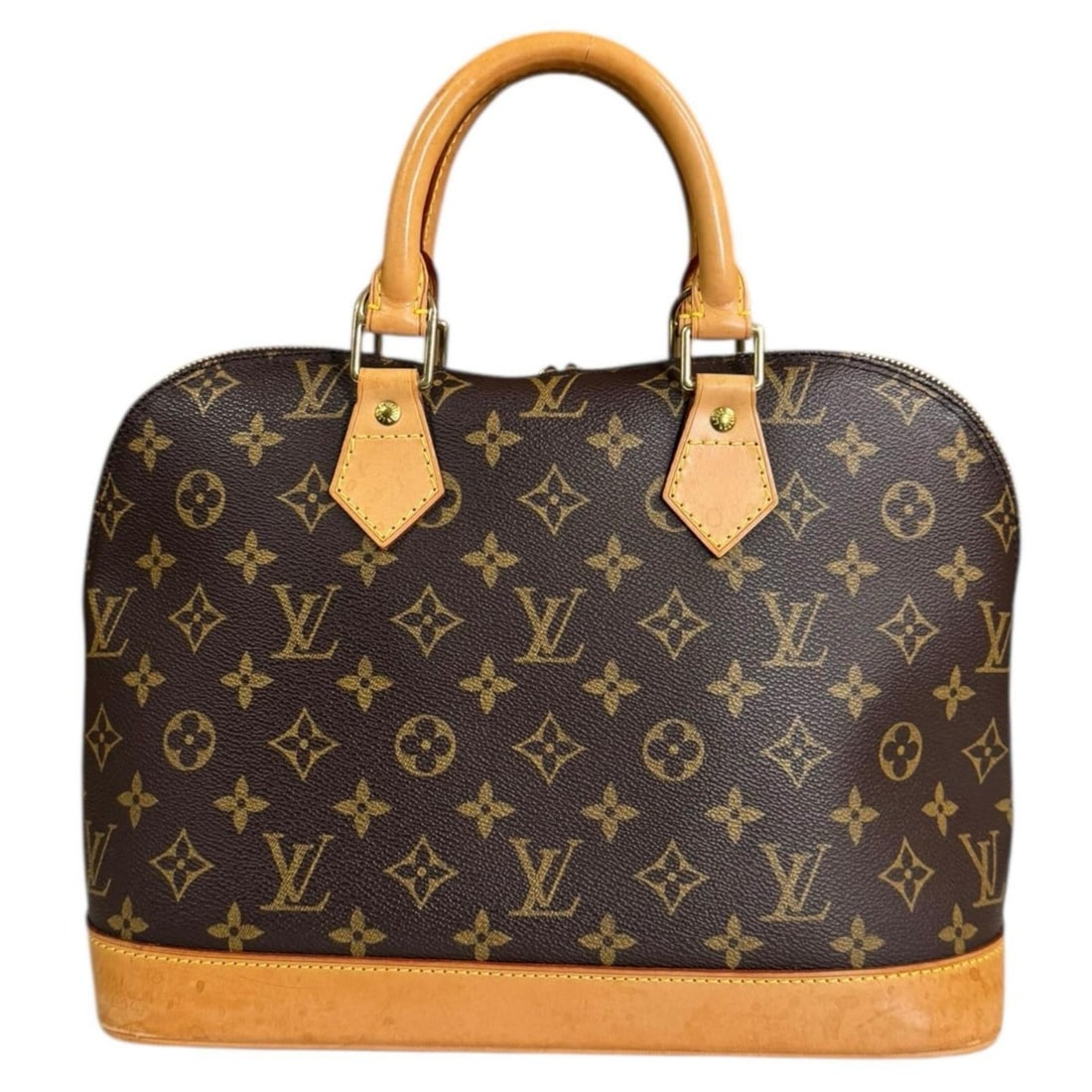 Pre-owned Louis Vuitton Alma PM Monogram Canvas Handbag M51130 in Brown, Women's.: --- Catalog ---Category: SizeSize (HxWxD): 24cm x 31cm x 16cm / 9.44'' x 12.2'' x 6.29''Category: DesignType: HandbagColor: BrownGender: WomenMaterial: Monogram Category: GeneralMPN: M51130Brand: Loui