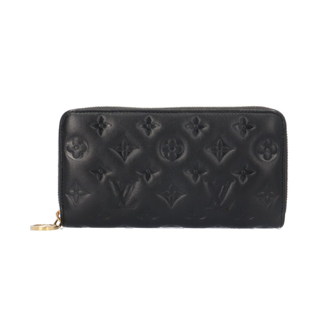 Pre-owned Louis Vuitton Coussin Zippy Wallet with Monogram Embossing, Women's, M81510. (1 of 9)