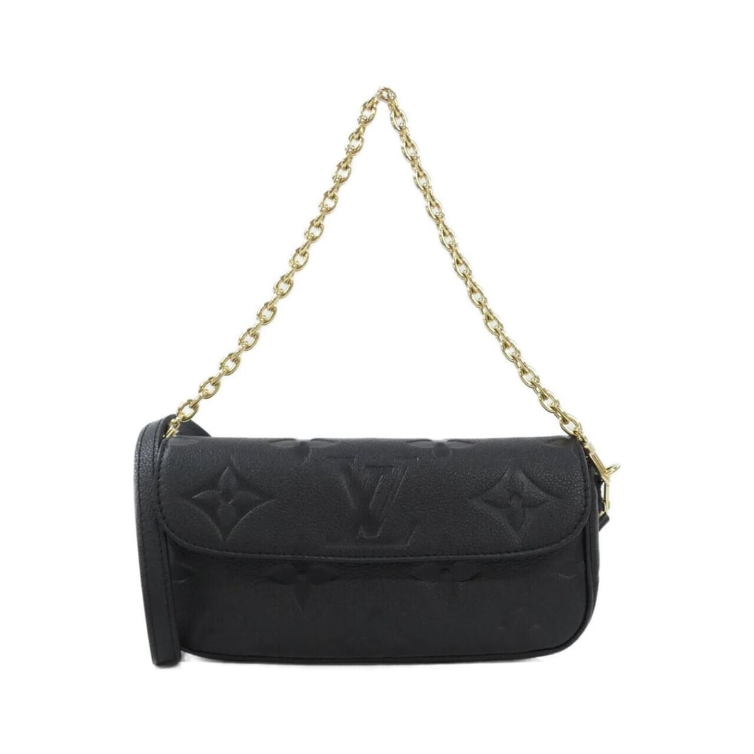 Louis Vuitton Monogram Empreinte Wallet on Chain Ivy M82154 Shoulder Bag: --- Catalog ---Category: SizeSize (HxWxD): 12cm x 23cm x 4cm / 4.72'' x 9.05'' x 1.57''Category: DesignType: Shoulder bagColor: BlackGender: Men,WomenMaterial: Leather Hardware Color: GoldLeather/Fur