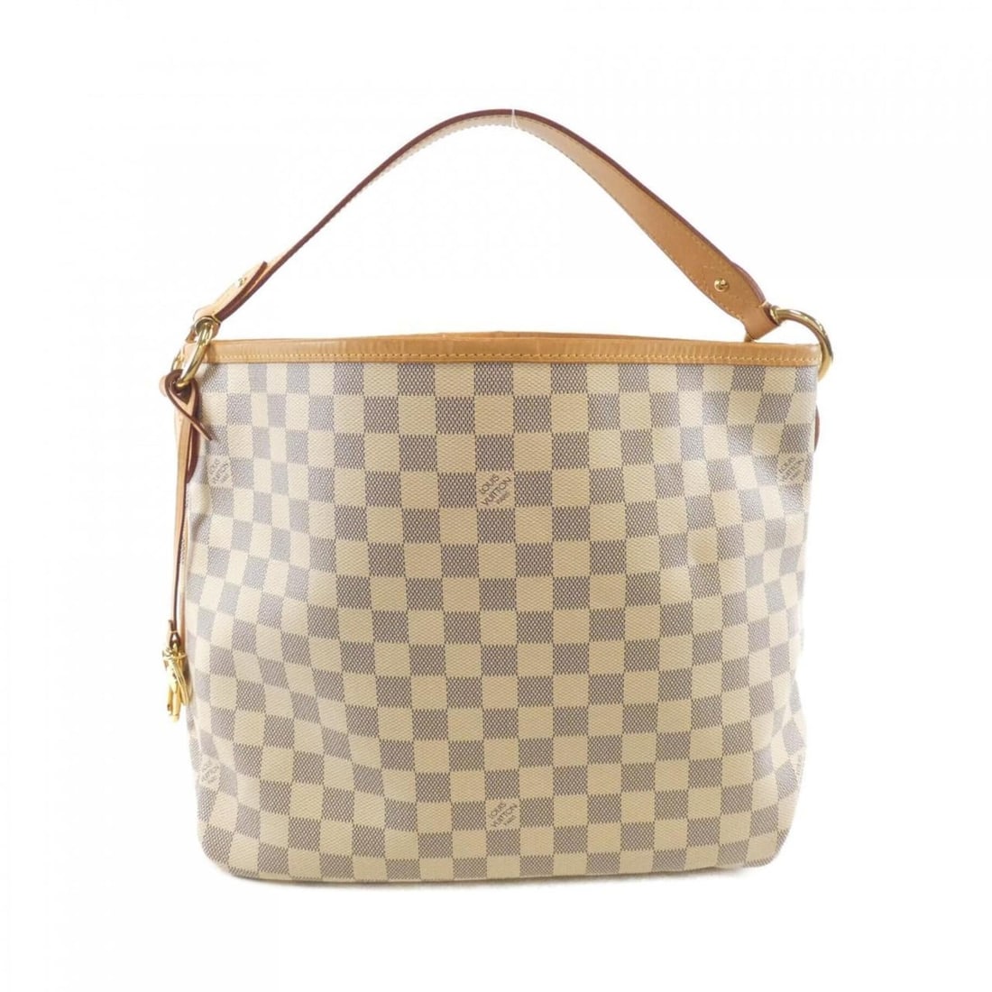 Louis Vuitton Damier Azur Delightful PM N41606 Shoulder Bag: --- Catalog ---Category: SizeSize (HxWxD): 28cm x 38cm x 13cm / 11.02'' x 14.96'' x 5.11''Category: DesignType: Shoulder bagColor: Azur, Rose ballerineMaterial: Coated canvas Hardware Color: GoldCateg
