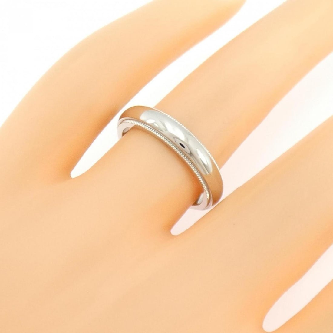 Tiffany Milgrain Ring - 4