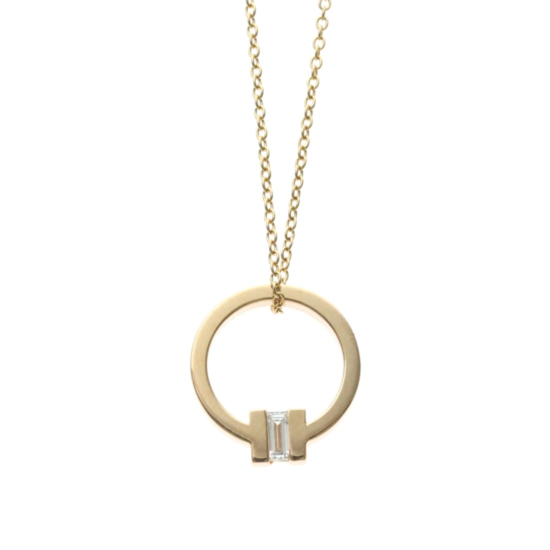 Tiffany Tiffany T Square Necklace With Diamonds Pink Gold (18K) Diamond Women,Men Fashion Pendant: --- Catalog ---Category: SizeWeight: 3.1g / 0.1oz.Pendant Size: 15mm x 13.8mm / 0.59'' x 0.54''Neck Circumference: 41.5 cm - 46 cm / 16.33'' - 18.11''Category: DesignColor: Pink goldMetal: GoldStone: