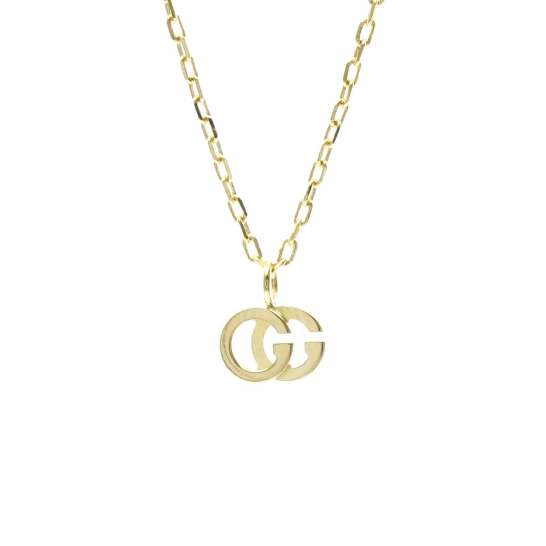 Gucci GG Running Necklace Yellow Gold (18K) Topaz Women,Men Fashion Pendant Necklace (Gold): --- Catalog ---Category: SizeWeight: 3g / 0.1oz.Pendant Size: 5mm x 7mm / 0.19'' x 0.27''Neck Circumference: 37 cm - 42 cm / 14.56'' - 16.53''Category: DesignColor: GoldMetal: GoldStone: TopazStyle: F