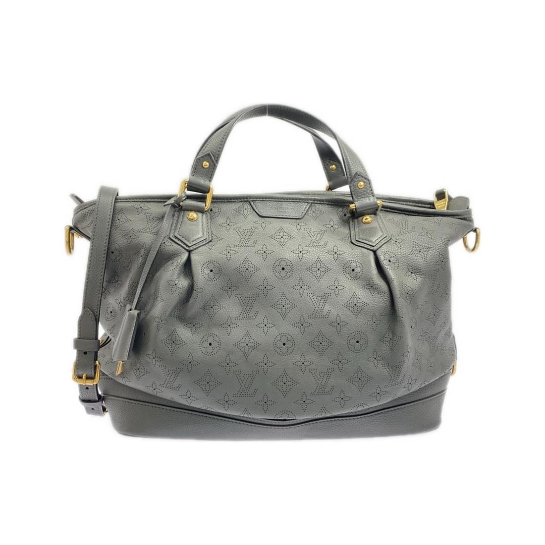 Louis Vuitton Mahina Stella M93178 Handbag: --- Catalog ---Category: SizeSize (HxWxD): 32cm x 47cm x 17.5cm / 12.59'' x 18.5'' x 6.88''Category: DesignType: HandbagColor: AnthraciteGender: Women,MenMaterial: Leather Hardware Color: GoldLeather/