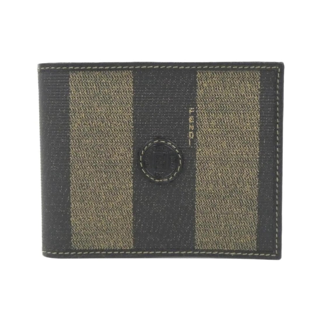 Fendi 307980 Wallet: --- Catalog ---Category: SizeSize (HxWxD): 9cm x 11cm x 2cm / 3.54'' x 4.33'' x 0.78''Category: DesignType: Wallet (bi-fold)Color: Black, BrownGender: Men,WomenMaterial: Coated canvas Category: Genera
