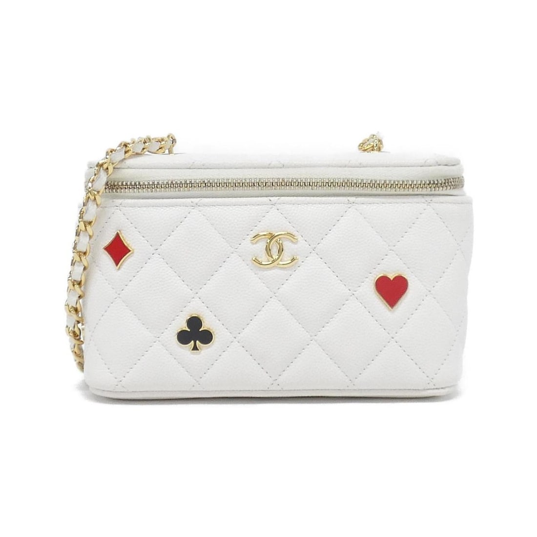 Chanel AP3079 Shoulder Bag: --- Catalog ---Category: SizeSize (HxWxD): 10cm x 16cm x 8cm / 3.93'' x 6.29'' x 3.14''Category: DesignType: Shoulder bagColor: WhiteGender: WomenMaterial: Grained Calfskin Hardware Color: