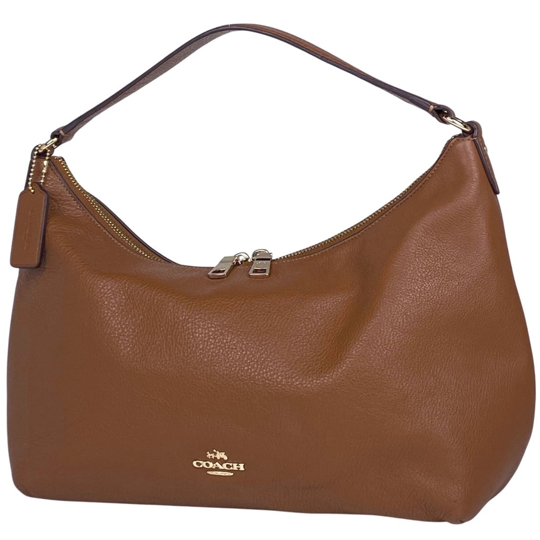 Coach logo shoulder bag, one-shoulder leather, brown, F36628, women's: --- Catalog ---Category: SizeSize (HxWxD): 21cm x 30cm x 11.5cm / 8.26'' x 11.81'' x 4.52''Category: DesignType: Shoulder bagColor: BrownGender: WomenMaterial: Leather Category: GeneralBrand: Coach---
