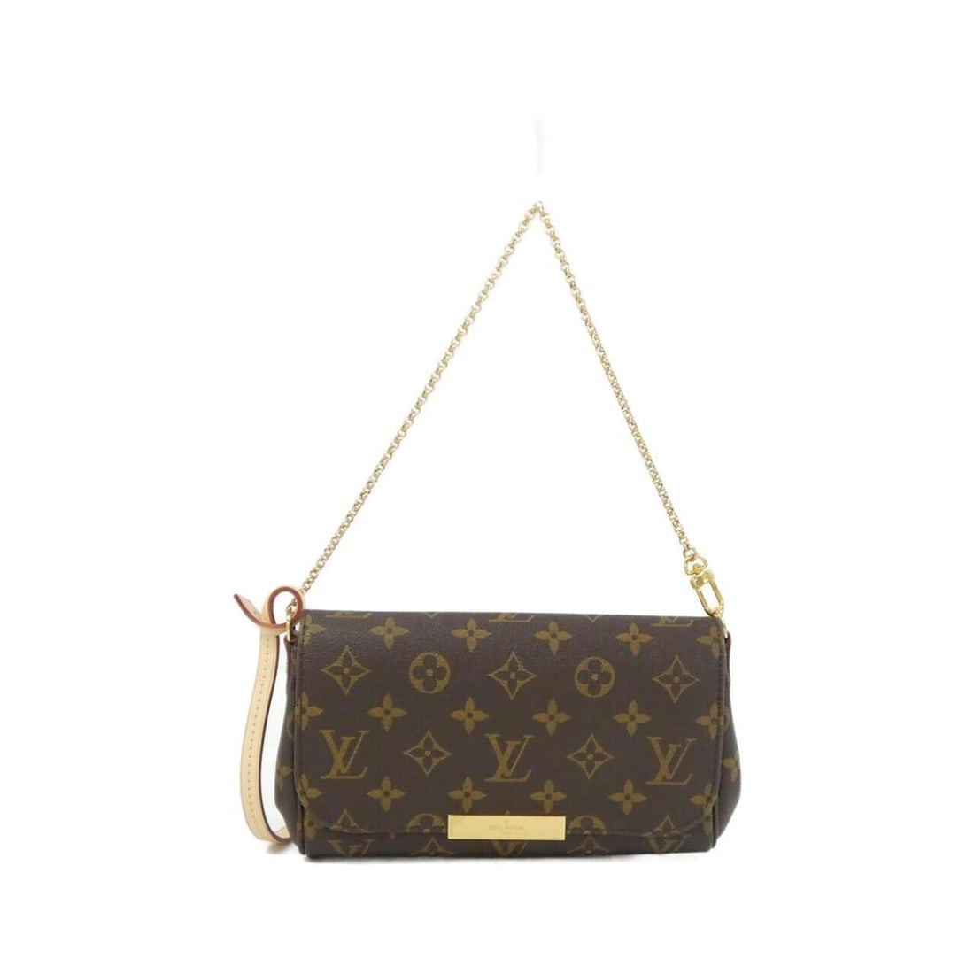 Louis Vuitton Monogram Favorite PM M40717 Shoulder Bag: --- Catalog ---Category: SizeSize (HxWxD): 14cm x 25cm x 4cm / 5.51'' x 9.84'' x 1.57''Category: DesignType: Shoulder bagColor: MarronGender: WomenMaterial: Coated canvas Hardware Color: GoldCategory: