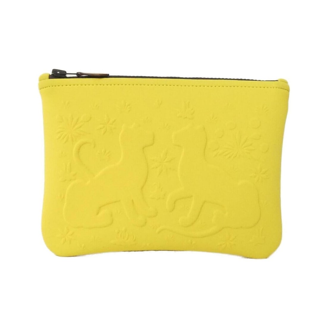Hermes Neovine Leopard PM 103308M Handbag Pouch: --- Catalog ---Category: SizeSize (HxWxD): 15.5cm x 21cm x 2cm / 6.1'' x 8.26'' x 0.78''Category: DesignType: Handbag, PouchColor: Jaune, SaffronGender: Men,WomenMaterial: Polyamide Category: GeneralM